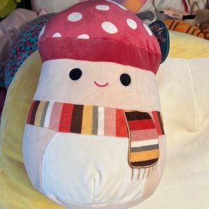 Malcolm the Mushroom Squishmallow 12in